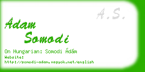 adam somodi business card